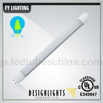 1900lm t8 led tube 1200mm 18w with DLC cUL/UL CSA VDE approval